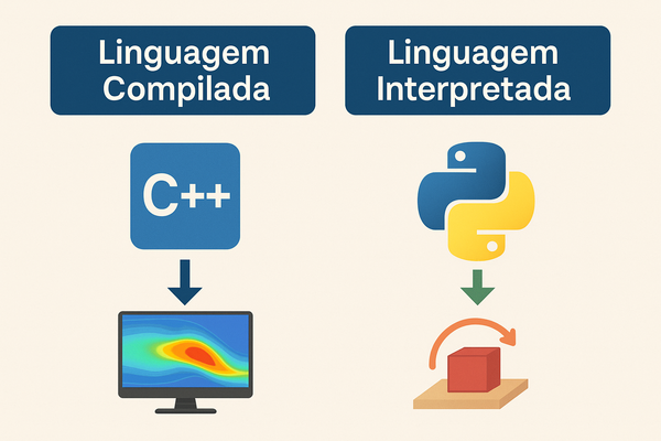 Diferença entre Linguagem Compilada e Interpretada na Engenharia: CFD, Python, C++ e mais